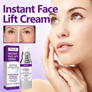 Instant Face Lifting & Firming Cream | Anti-Wrinkle Smile Lines Targeted Treatment | Lightweight Hydrating Daily Moisturizer for Snatched Skin