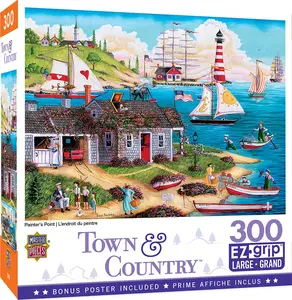 Painters Point 300 Piece Large EZ Grip Jigsaw Puzzle