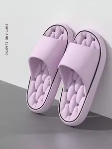 Soft Sole Comfortable Casual Non-Slip Slippers, Simple Fashion Indoor Cool Sandals, Unisex, Suitable for Outdoor and Beach, Slide
