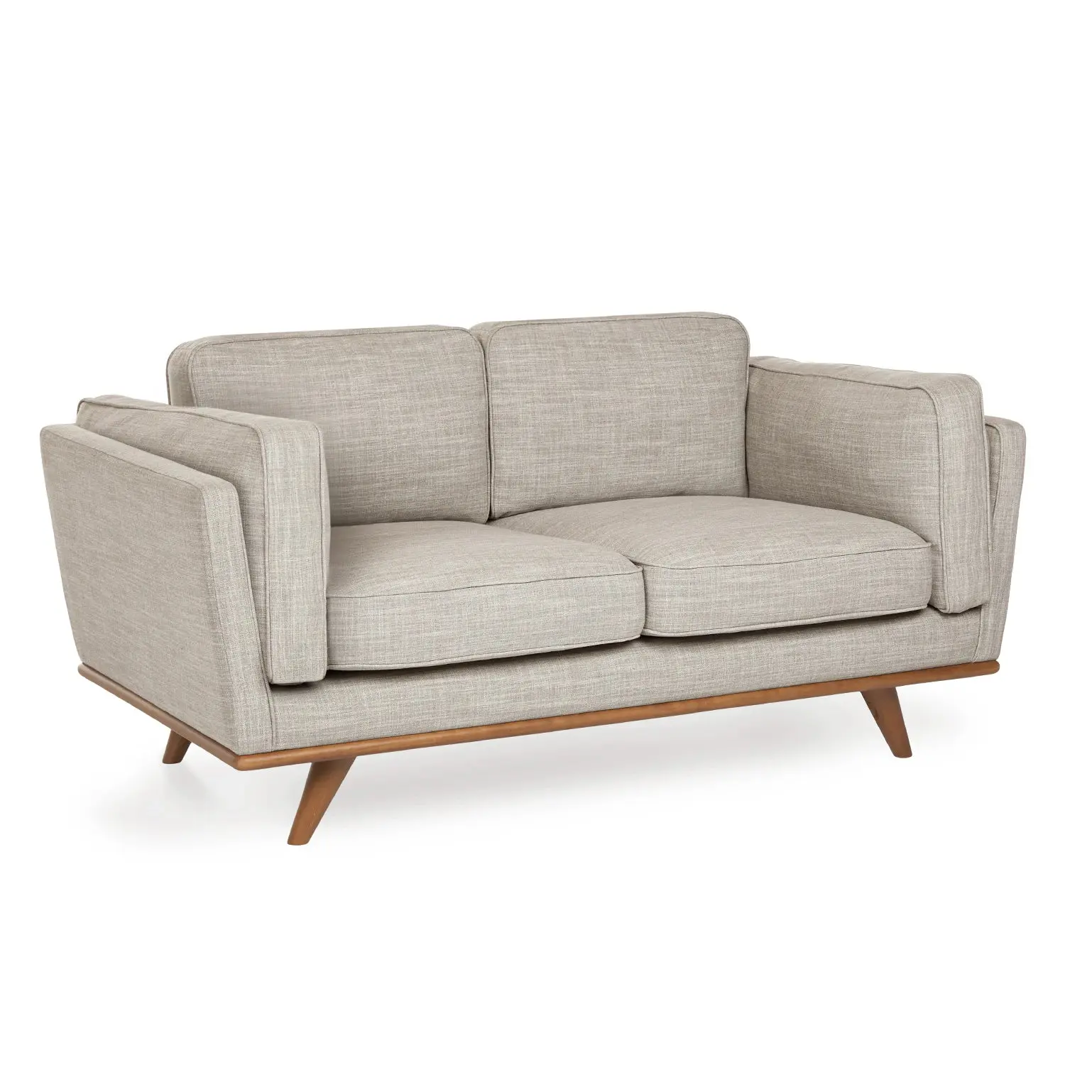 Article Timber 66.5” Loveseat — Rain Cloud Gray