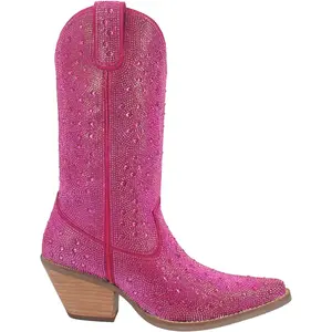 SILVER DOLLAR LEATHER BOOT