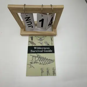 Wilderness Survival Guide Book, Essential Skills and Techniques for Outdoor Adventures, Learn How to Survive in Nature with Tips, Expert Advice, Perfect for Hikers, Campers & Camping