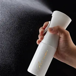 1pc hair spray bottle 200/300ml high-pressure continuous white superfine spray bottle, hair tools, Superfine Mist, suitable for home, beauty salons, hair salons, Haircare