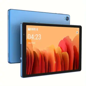 10-inch Tablet, Android 12 Tablet, Quad-core Processor (2+2) 4GB RAM 32GB ROM, 1TB Expandable Tablet, HD Touch Screen, 6000mAh Battery, 1280*800 IPS Screen, WiFi (blue)