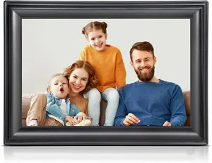 10.1 Inch WiFi Digital Picture Frame, 1280x800HD IPS Touch Screen Digital Photo Frame ,16GB Memory, Auto-Rotate, Wall Mountable, Share Photos/Videos Instantly via Uhale App from Anywhere