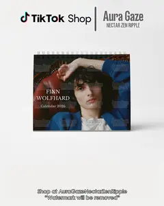 Finn Wolfhard 2026 Wall Calendar Planner, Stranger Thing Holiday Gift, Mike Wheeler Celebrity Crush Merch