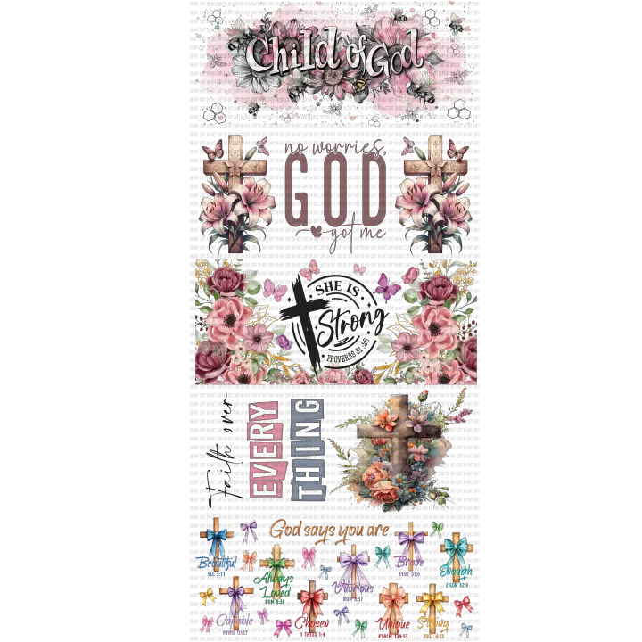 CHILD OF GOD UV DTF BUNDLE