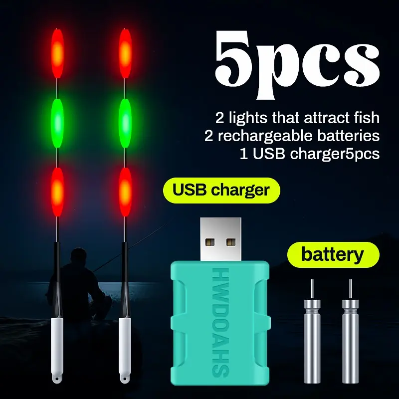 Sensitive Carp Fishing Hook Light, Bright Night Fishing Glow Stick, Clear Visibility Lure Lamp, Ultra-Bright Fishing Lantern
