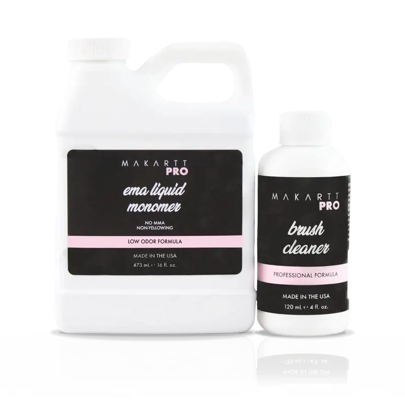 EMA Monomer & Brush Cleaner Bundle
