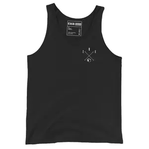 Tru Designs Signature "Crossed Arrows" Premium Combed Cotton Tank Top