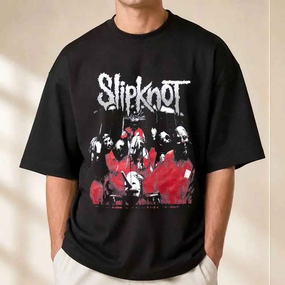 Slipknot Stretched Barcode Official T-Shirt Mens