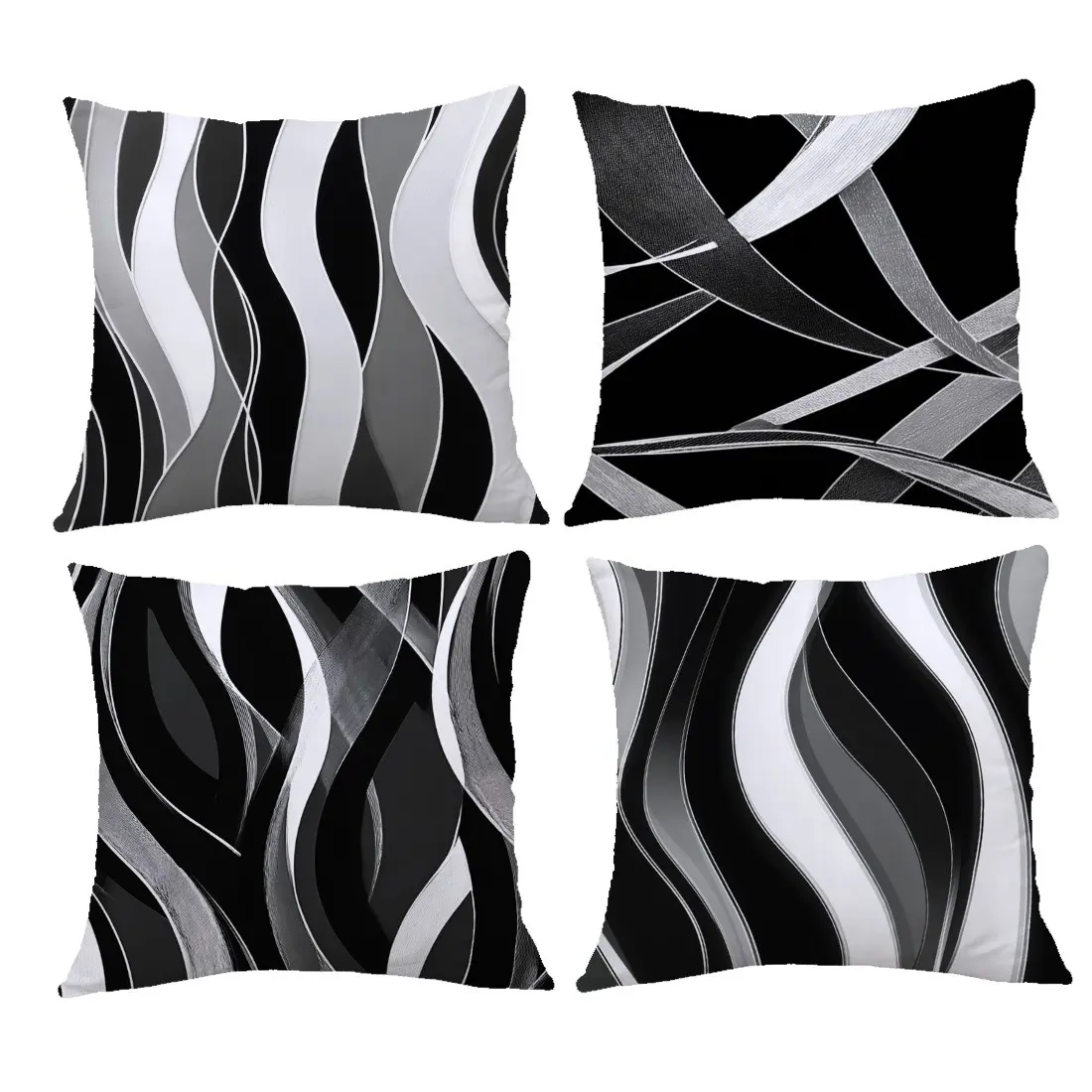 decorative pillow covers with zippers - TikTok Shop