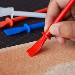 Glue applicator, polypropylene glue applicator, painting scraper, suitable for handmade DIY art leather craft tools