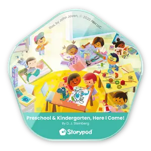 Preschool & Kindergarten Here I Come Collection Token for the Storypod Audio System