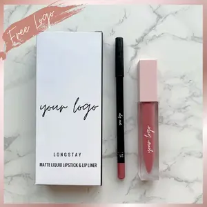 Luxury Wholesale Custom Lipgloss With Lip Liner Long-lasting