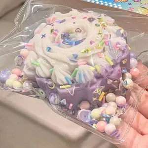 */Taba Squishy Cake Doughnut Stress Relief Toy, Extra Large Sensory Fidget Toys for Kids Adults Anxiety Relaxation Squeeze Gift