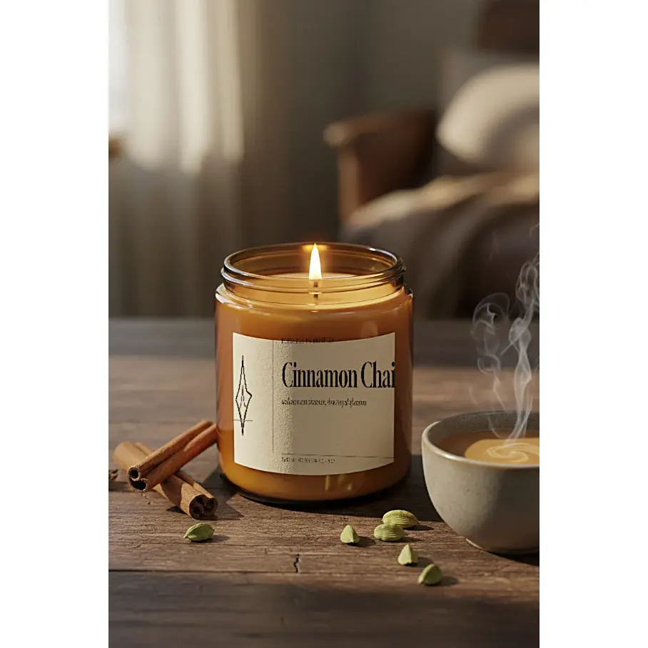 Cinnamon Chai Hand-Poured Soy Candle