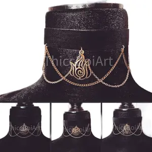 ATLA Inspired Choker - Avatar The Last Air Bender Costume Jewelry Necklace