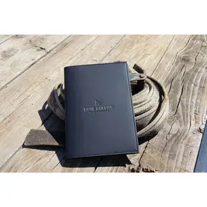 Black Embossed Notebook