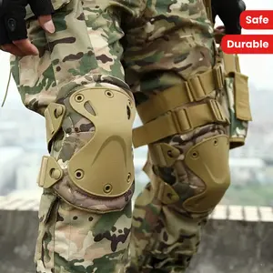Rugged Buckle-Type Knee & Elbow Pads - Enhanced Safety, Flexibility for Outdoor Sports Hunting