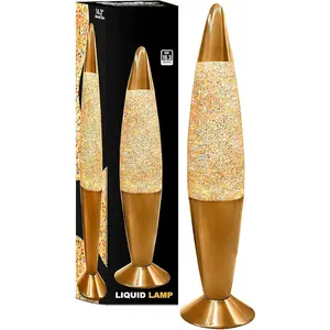 16-Inch Rainbow Glitter Lamp I Beautiful Liquid Lamp I Entertaining for Adults and  I  Holiday