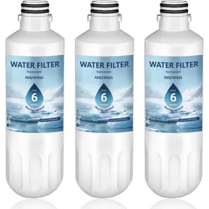LT1000P ADQ747935 Water Filter 6-Month Replacement for LG LT1000P/PC/PCS ThinQ Water Filter AGF80300704,LRFS28XBS,LRFLC2706S,LRMXS2806S,LMXS28626S,LFXS26972026