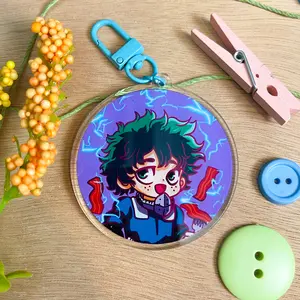 Deku Bacon Breakfast Keychain