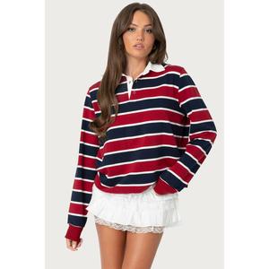 Hanna Striped Collared Shirt