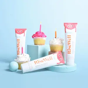 Kids Mineral Toothpaste - Kids Hydroxyapatite Toothpaste with Xylitol for Teeth Protection - Made by Dentists, Safe to Swallow, No Added Fluoride and All Natural - Cake Batter Flavor, 3.4 Oz