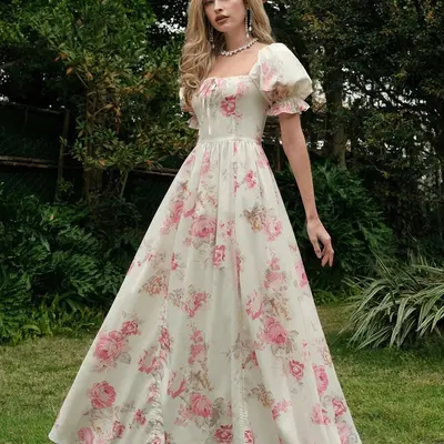 Amelia Ruffle Maxi Dress Francescas - TikTok Shop Amelia Ruffle Maxi Dress Francescas - TikTok Shop