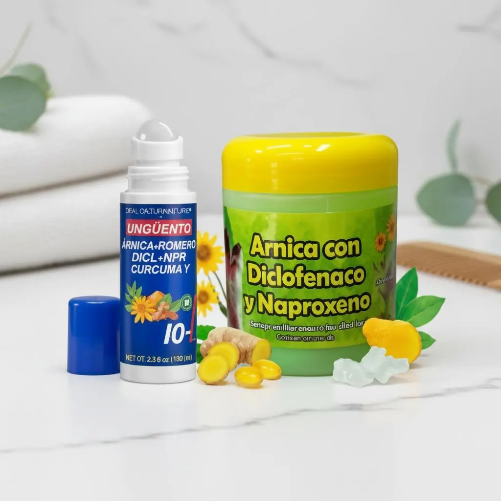 Muscle Relief Duo: Arnica Massage Oil Roll-On + Arnica Massage Balm 250g