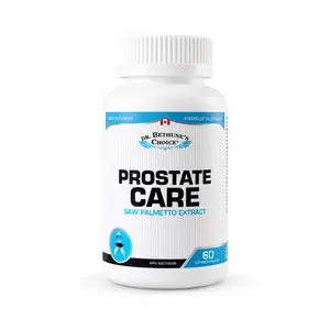 Dr. Bethune’s Choice Prostate Care | Saw Palmetto Extract with Pumpkin Seed Oil, Lycopene, Zinc, Vitamin D3 & Selenium | Men’s Wellness Support | Made in Canada