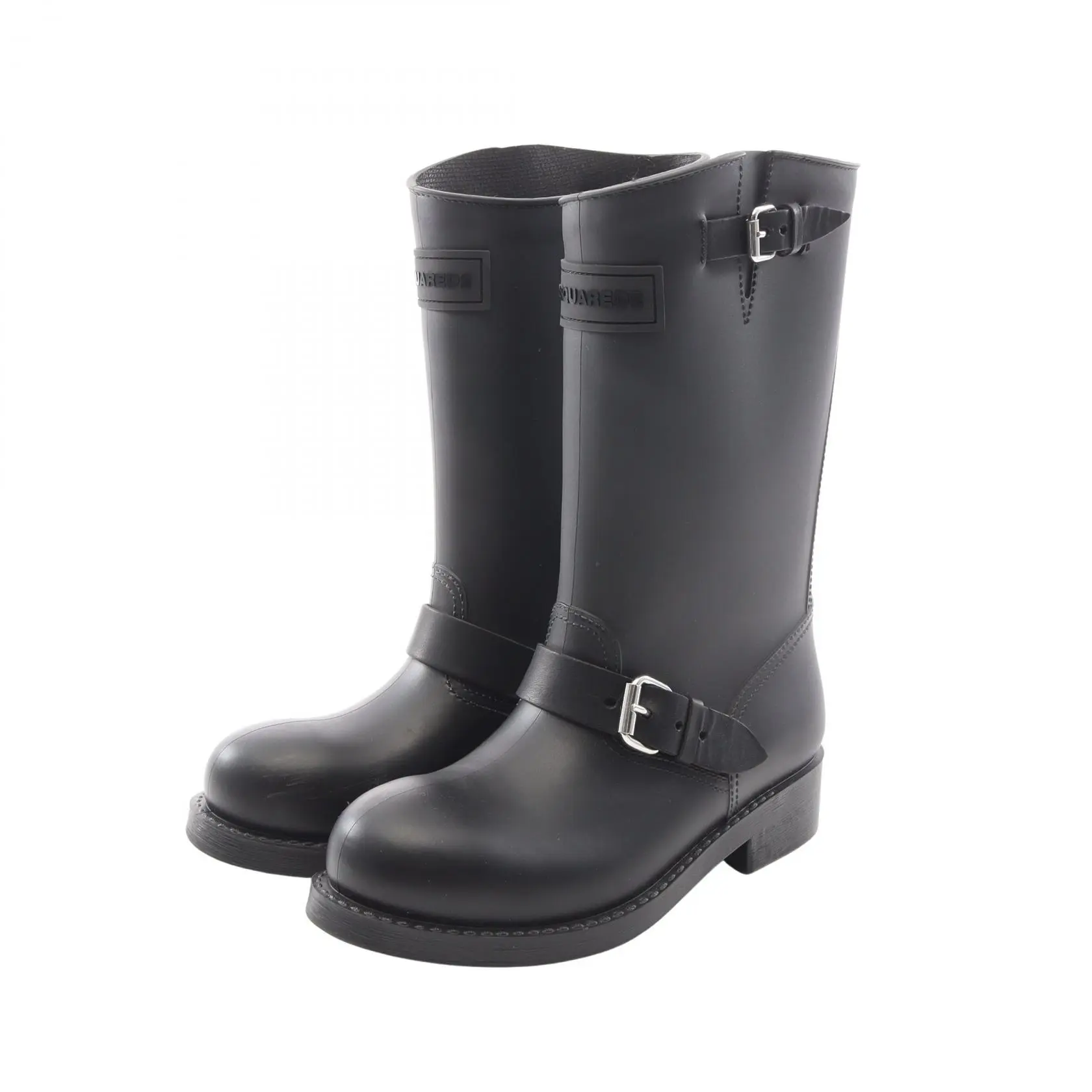 Pre-owned DSQUARED2 Rubber Small Leather Goods Boots