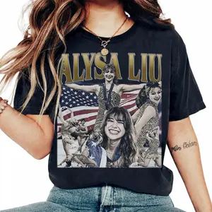 Alysa Liu T-Shirt, Quad Jump Legend, Ice Skating Shirt, Gift For Women and Man Unisex T-Shirt