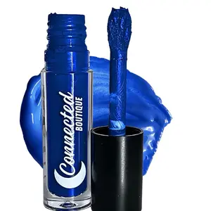Connected Boutique Vue - Blue Longwear Lipstick Bold Smudge-Proof Color That Lasts All Day High-Impact Vibrant Blue Lipstick