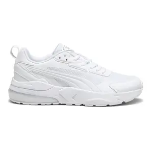 PUMA Mens Vis2k Lace Up Sneakers Shoes Casual - White