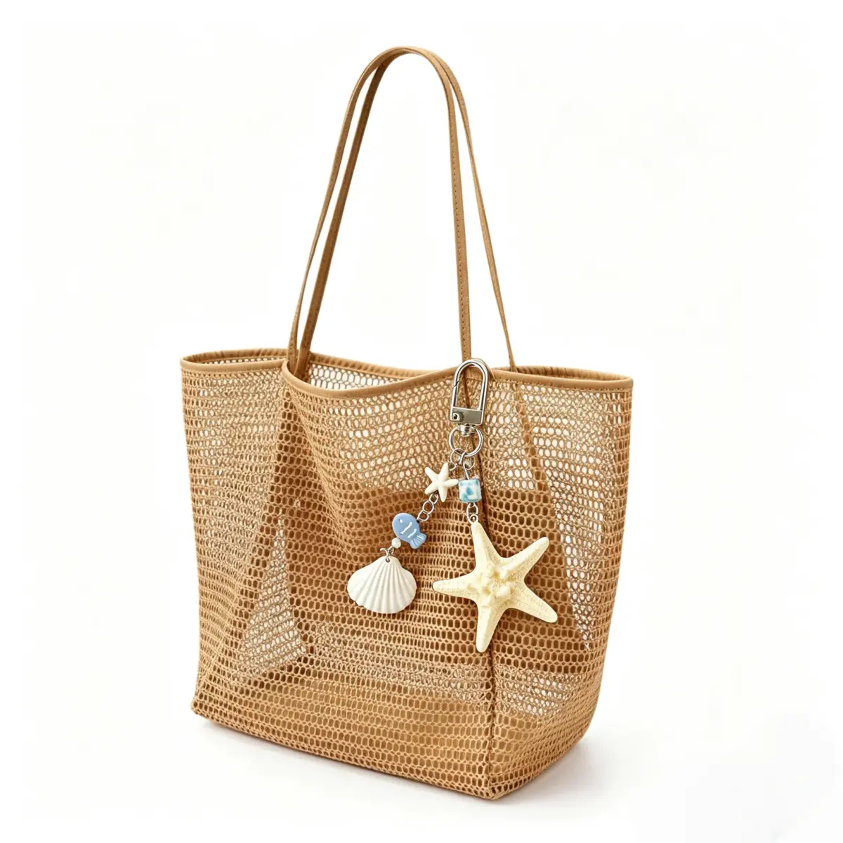 Alikpop 2026 Summer Mesh Beach Tote - Women's Durable Shoulder Totebag, Carry All, Collapsible, Casual Everyday Travel Bag, Vacation Essential, Mother's Day Gift Idea, Carry All Tote, Casual Everyday Bag, Collapsible Tote