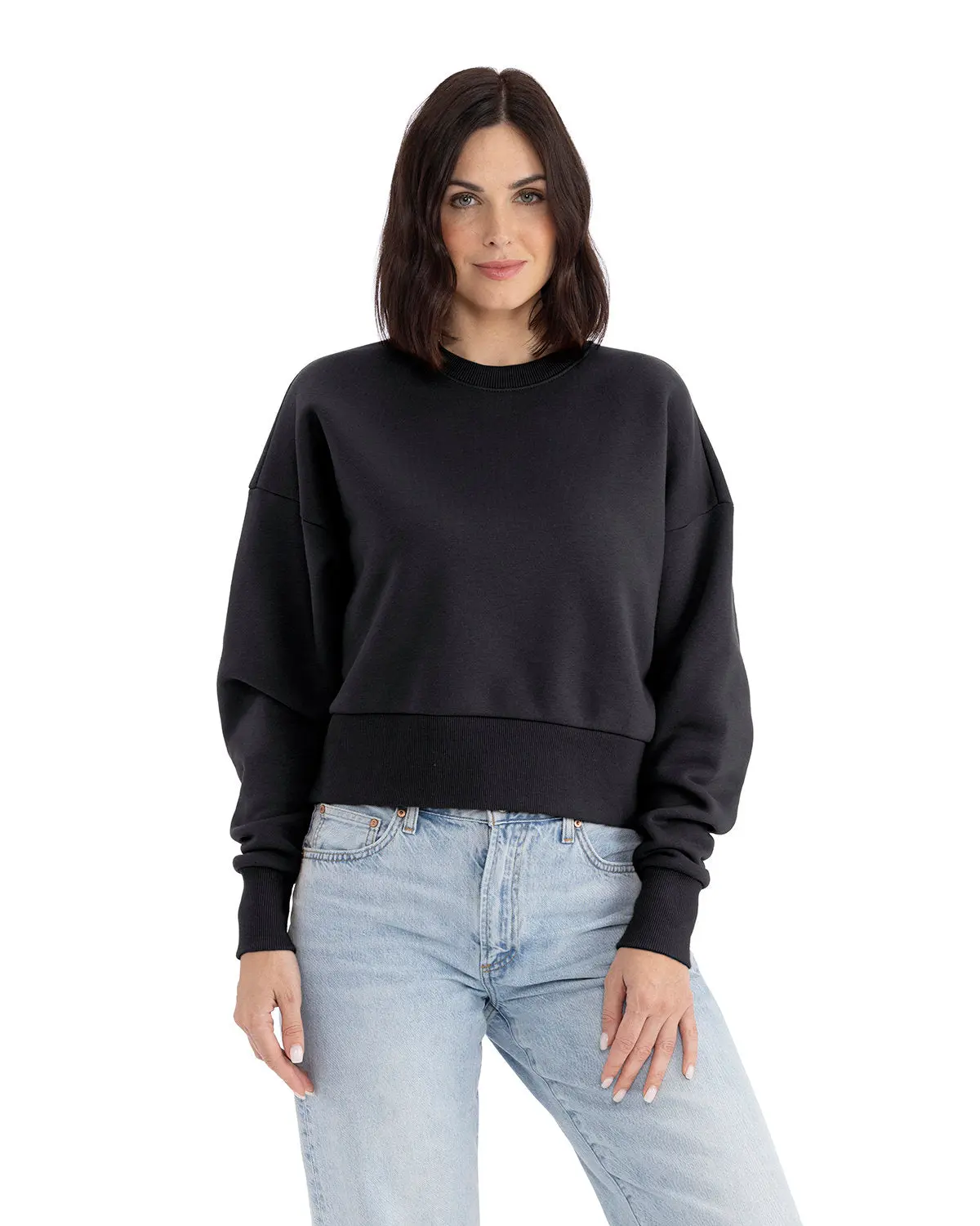 Next Level 9087 Women's Heavyweight Crewneck Sweatshirt
