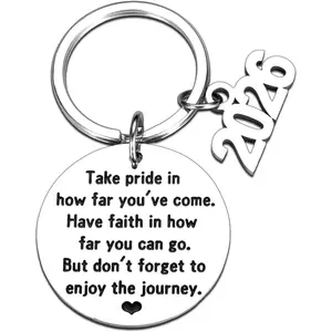 Graduation Gift for Him Her Class of 2026 Seniors Students Keychain Graduation Masters Nurses Students from College Medical High School Gifts for Women Men Girls Daughter Son Graduates from Dad Mom