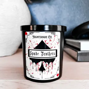 SPADE BROTHERS - 8oz Scented Candle | Officially Licensed | Shantel Tessier