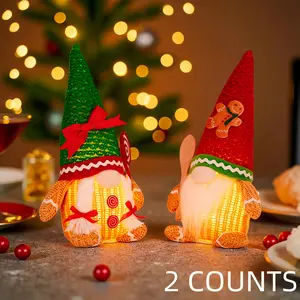 Christmas Decorations Set, Santa Claus Design Lights, Festive Home Wall Art, Perfect Holiday Decoration for Fireplace & Windows
