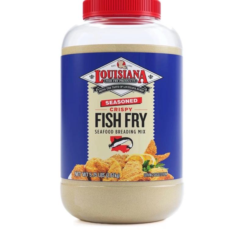 Louisiana Fish Fry Seasoned Seafood Breading Mix 5.75 lbs Bag – Crispy ...