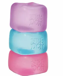 Needoh Ice Cube Stress Toy (Color May Vary)