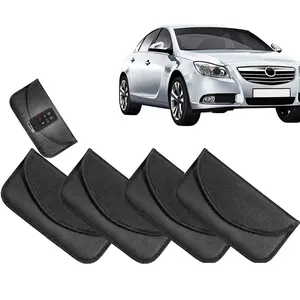 4 Pack Faraday Key Fob Protector Signal Blocking Faraday Bags for Car Keys, Faraday Cage for Key Fob, Anti-Theft RFID Card Faraday Pouch