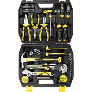 Tool Set Tool Kit 62PCS Homeowner Tool Set Wrench Pliers Screwdriver Set Repair Tool Kit