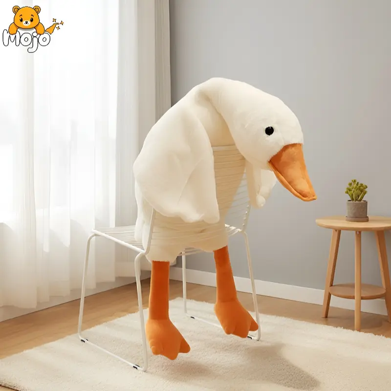 Large Goose and Swan Plush Toy, 51 inch Plush Toy, Childhood Stuffed Animal, Machine Washable Stuffed Animal, love plushie original, Huggable Duck Plushie, Stuffy, Stuffed Toy, Boyfriend gifts, Gifts for girlfriend, Girl Toy