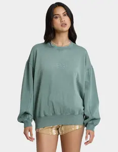 BILLABONG Bleached Out Kendal Womens Crewneck Sweatshirt