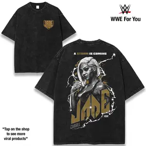 Jade Cargill Champion Mindset Tee – Driven by greatness and relentless ambition, Jade Cargill continues her rise in WWE, a powerful design for fans who stand with champions and bold confidence graphic