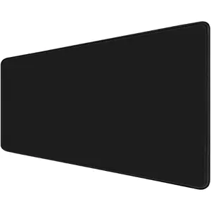 Large Gaming Desk Mouse Pad XXL Extended Computer Keyboard Mouse Mat with Stitched Edges 31.5" x 15.7" Non-Slip Waterproof Rubber Base Office Big Long Mousepad for Work Game Office Home Black Anime-Inspired Waterproof Mousepad
