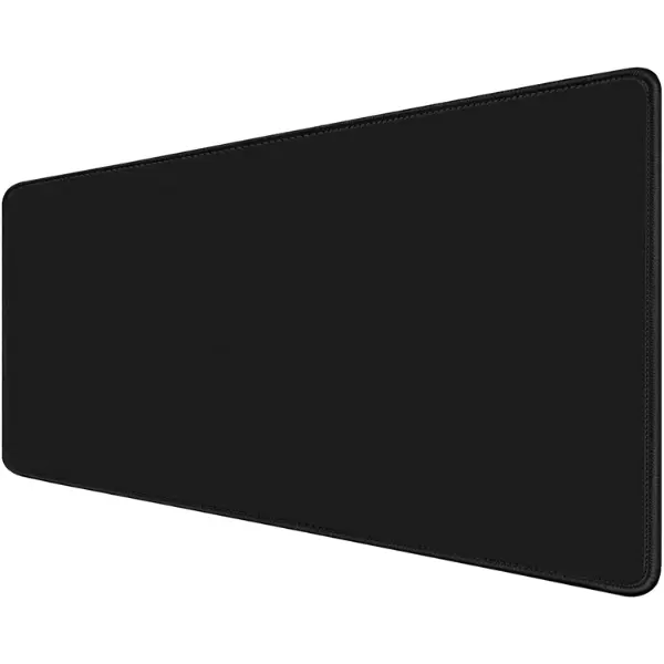 Large Gaming Desk Mouse Pad XXL Extended Computer Keyboard Mouse Mat with Stitched Edges 31.5" x 15.7" Non-Slip Waterproof Rubber Base Office Big Long Mousepad for Work Game Office Home Black Anime-Inspired Waterproof Mousepad